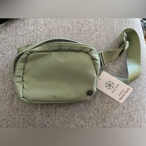 Gaiam Light Green Waist Pack